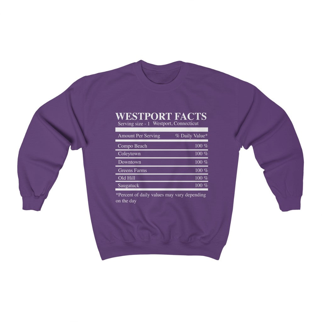 westport facts sweatshirt