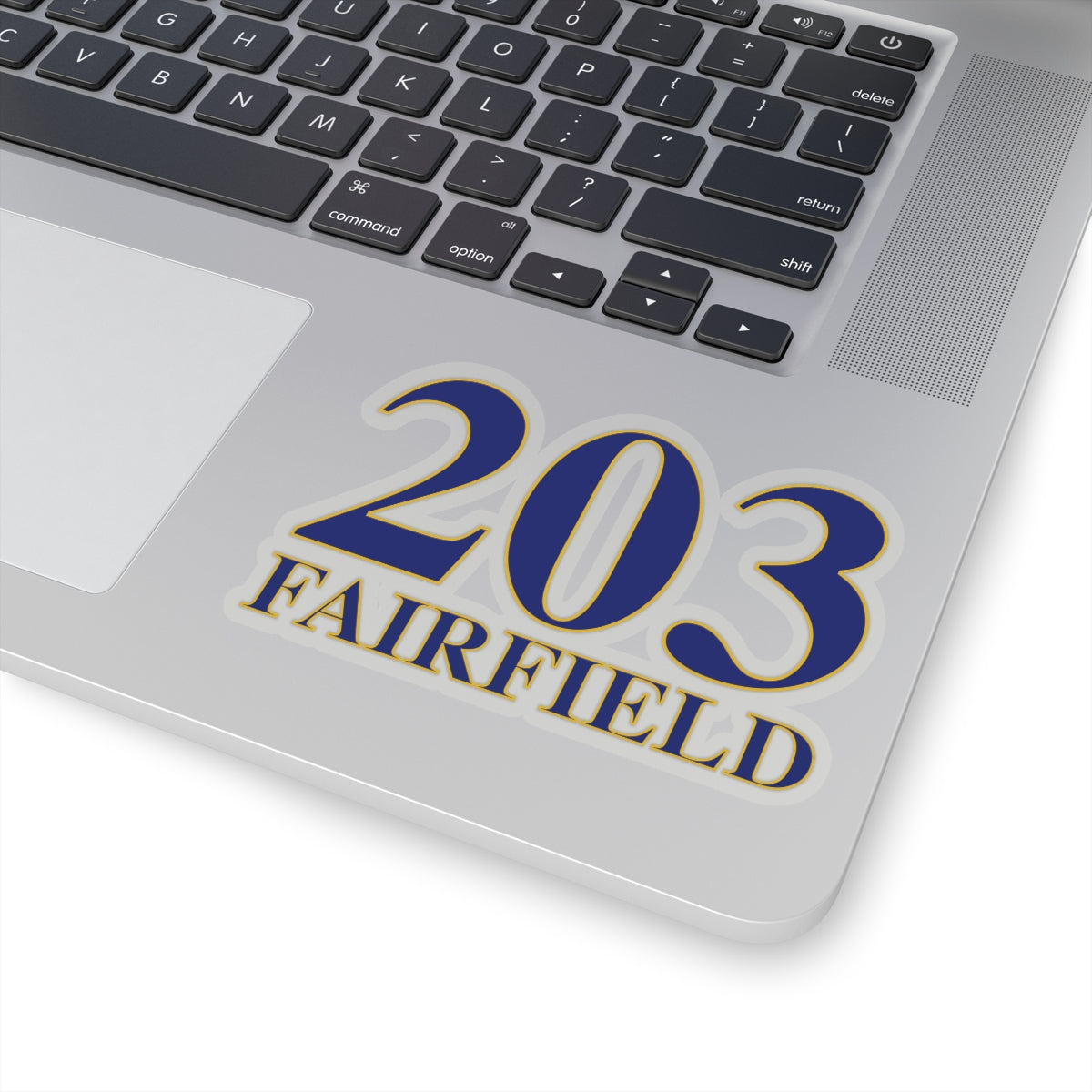 203 fairfield connecticut sticker