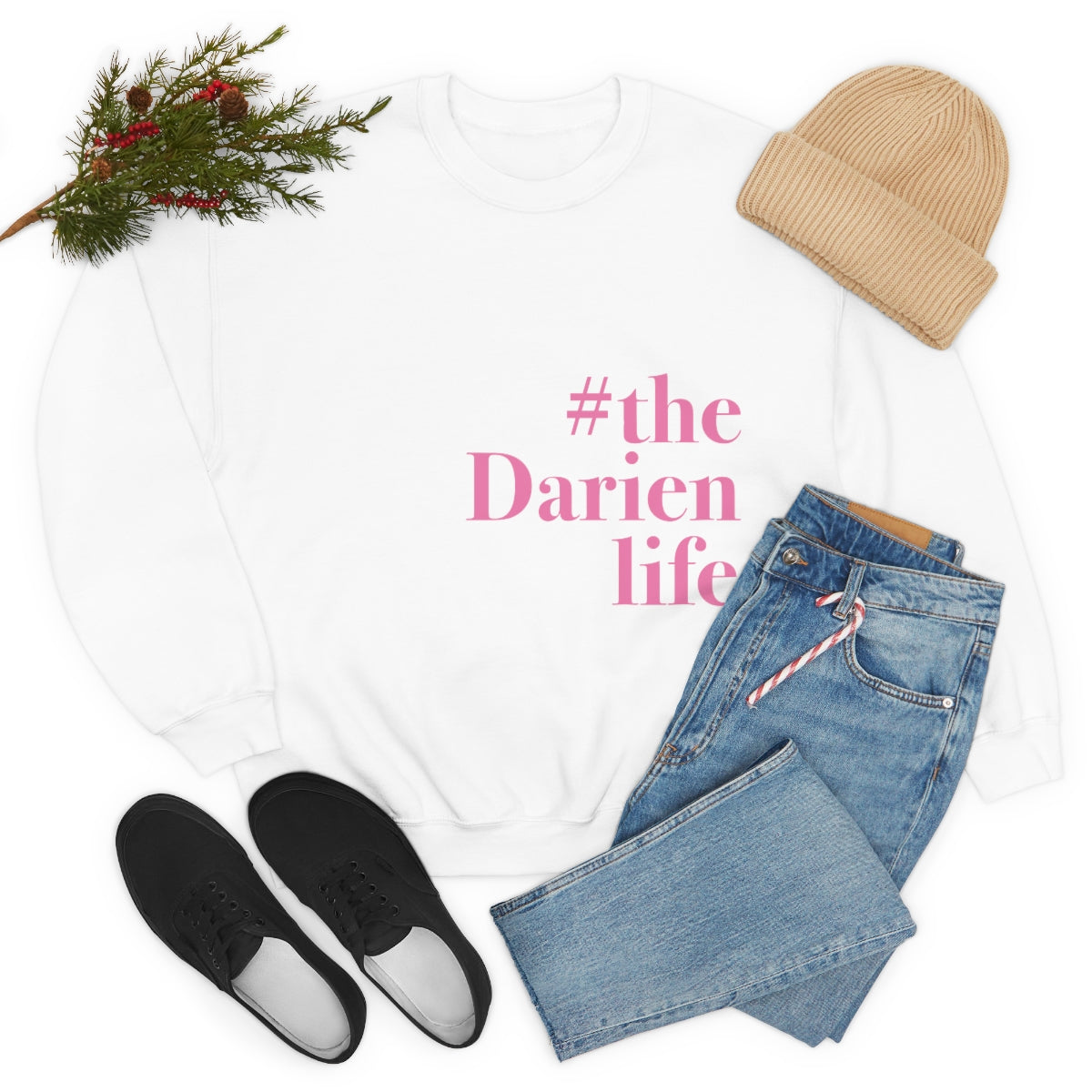 #thedarienlife Unisex Heavy Blend™ Crewneck Sweatshirt