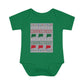 Connecticut Ugly Holiday Infant Baby Rib Bodysuit