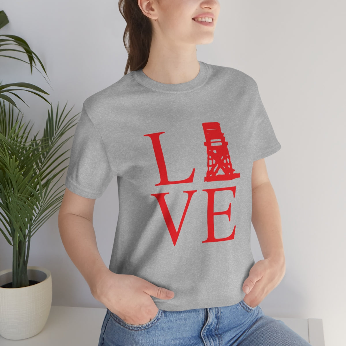 Fairfield Love & Life Unisex Jersey Short Sleeve Tee