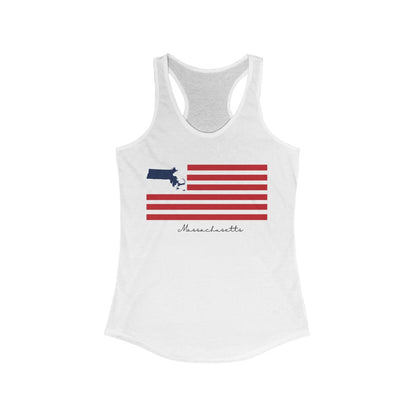 Massachusetts  American Flag collection has tee shirts, mugs, reusable bags, and other apparel and gifts. All proceeds goes to help build the Finding New England brand and get our website up and going. Free shipping on all products. 