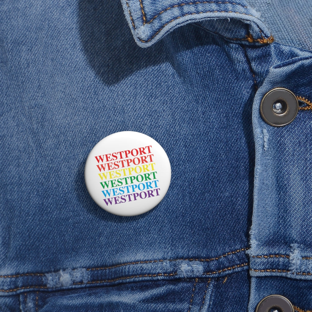 Westport Pride Pin Buttons