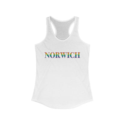 Norwich Rainbow Women's Ideal Racerback Tank