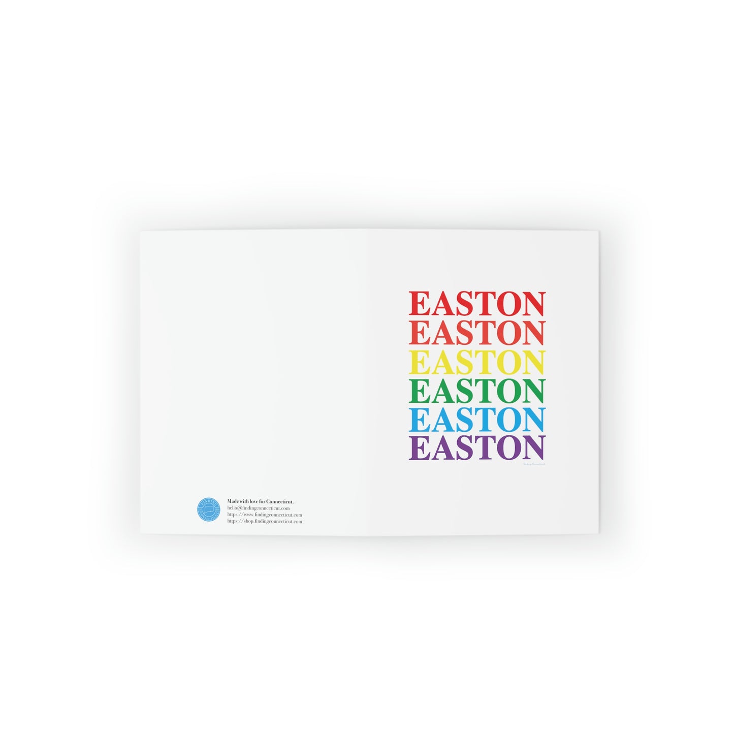 Easton Pride Greeting Cards (8, 16, and 24 pcs)