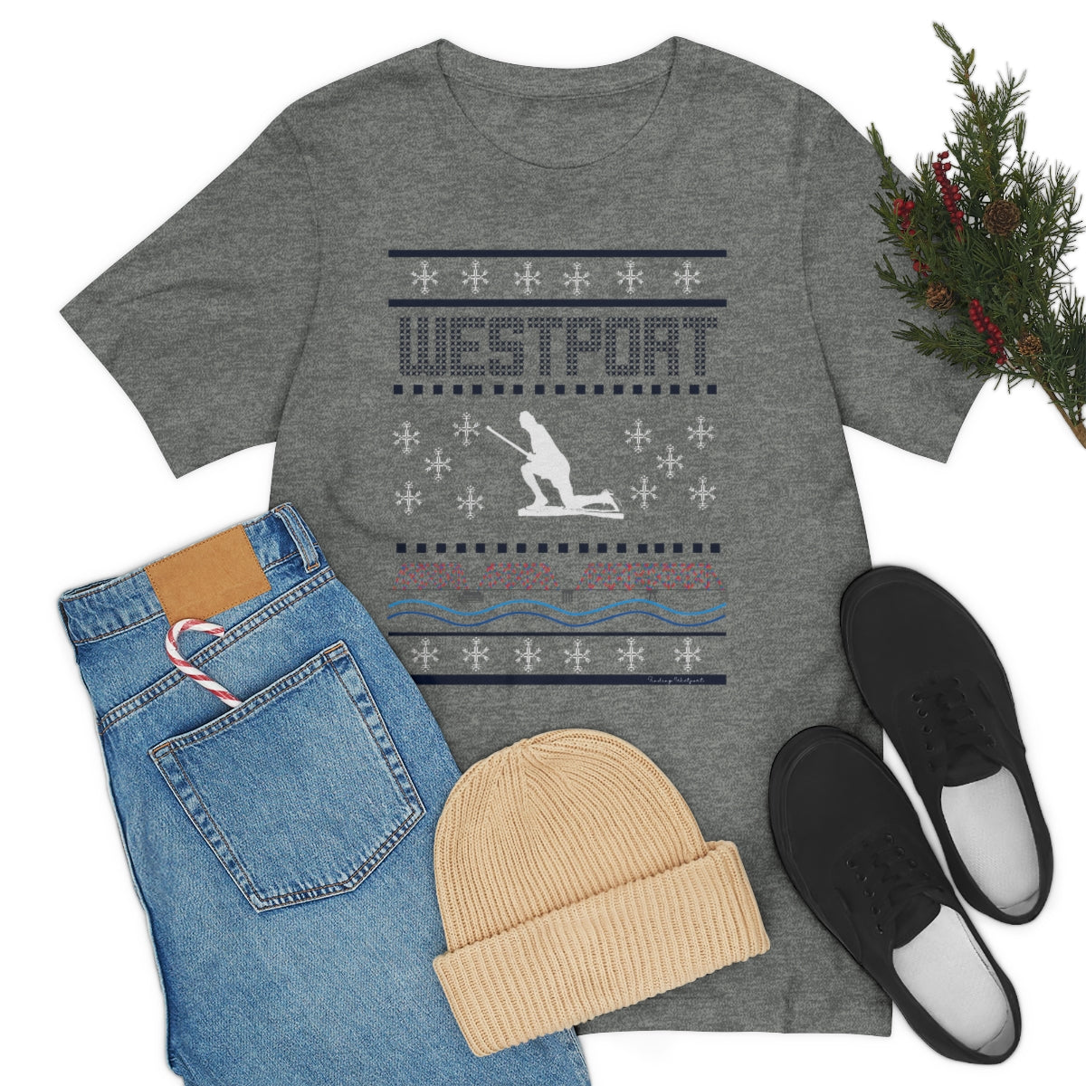 Westport Ugly Holiday Unisex Jersey Short Sleeve Tee