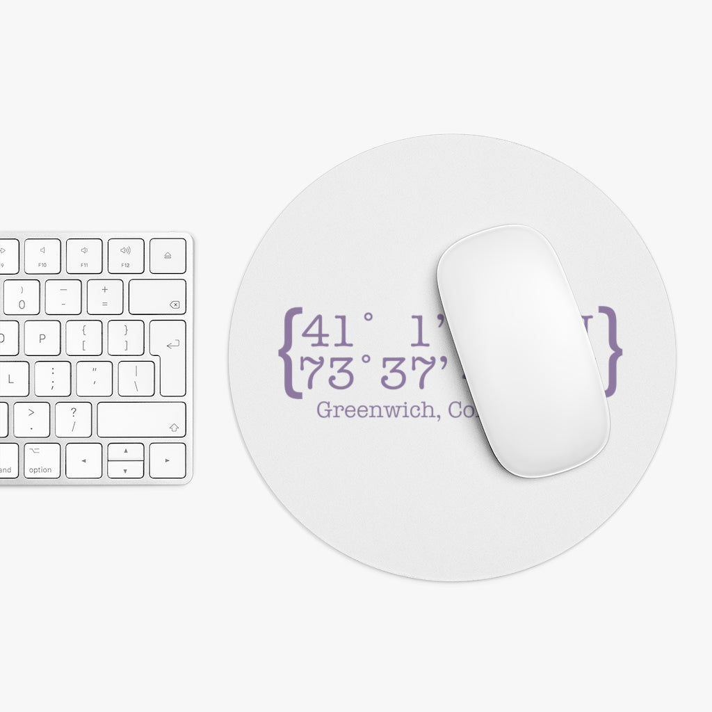 Greenwich Coordinates Mousepad