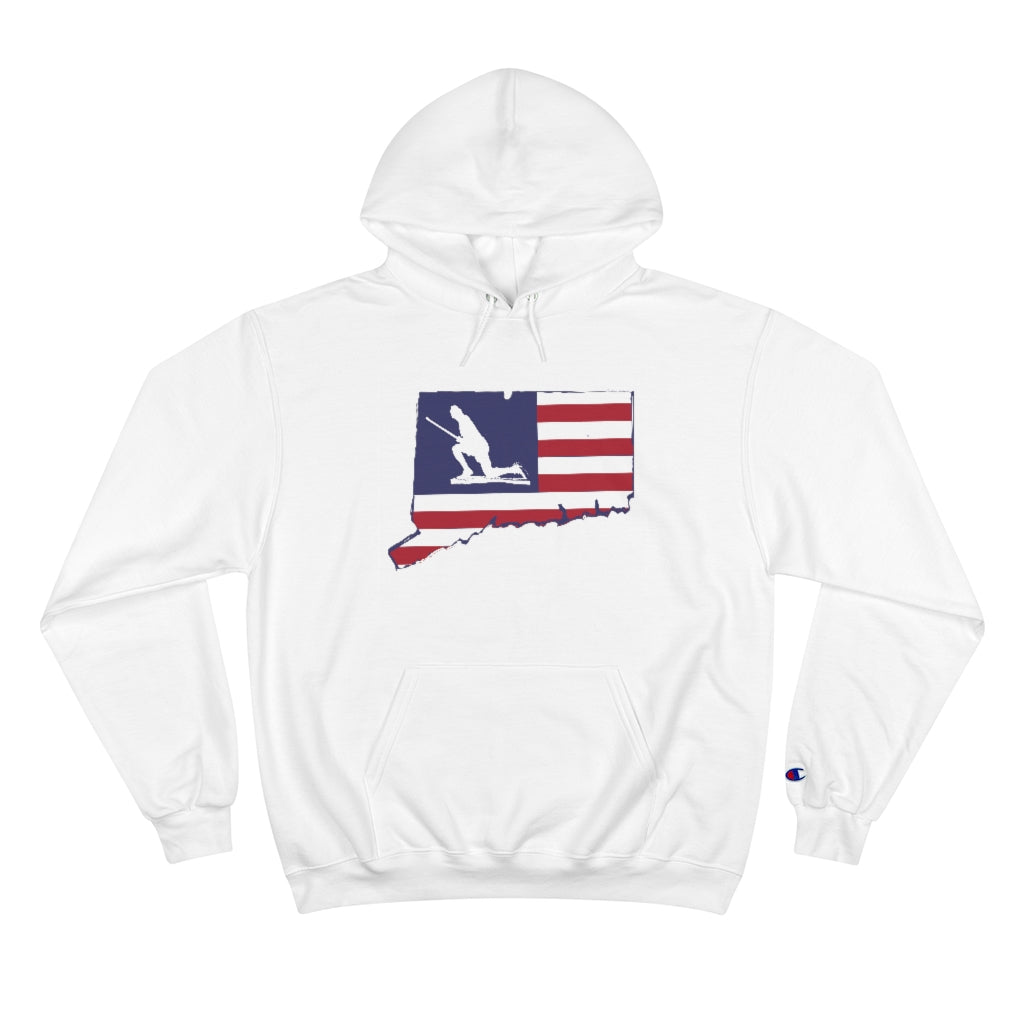 Westport  Connecticut hoodie. mintueman connecticut champion hoodie