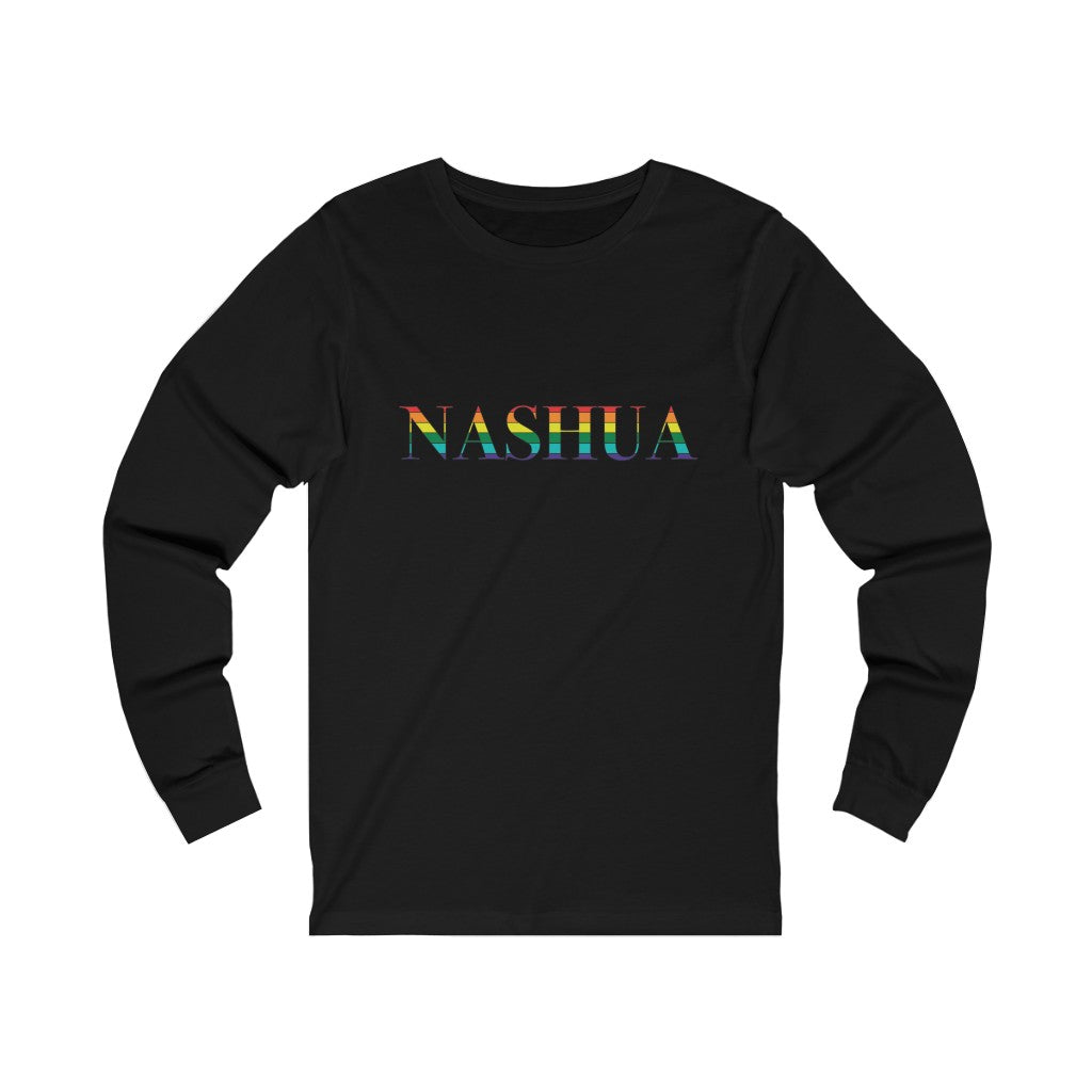 Nashua Rainbow Unisex Jersey Long Sleeve Tee