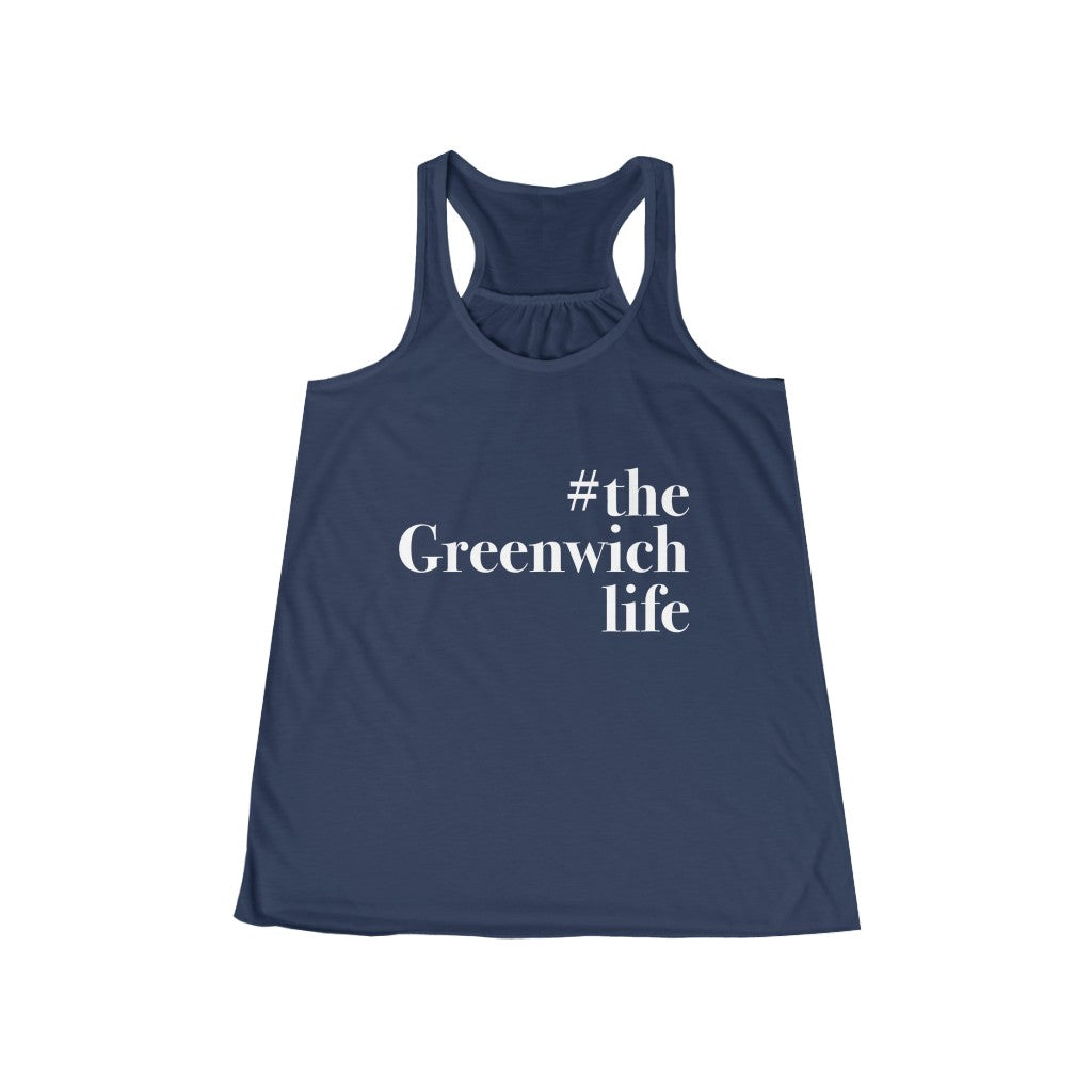 greenwich ct / connectiuct womens tank top shirt 