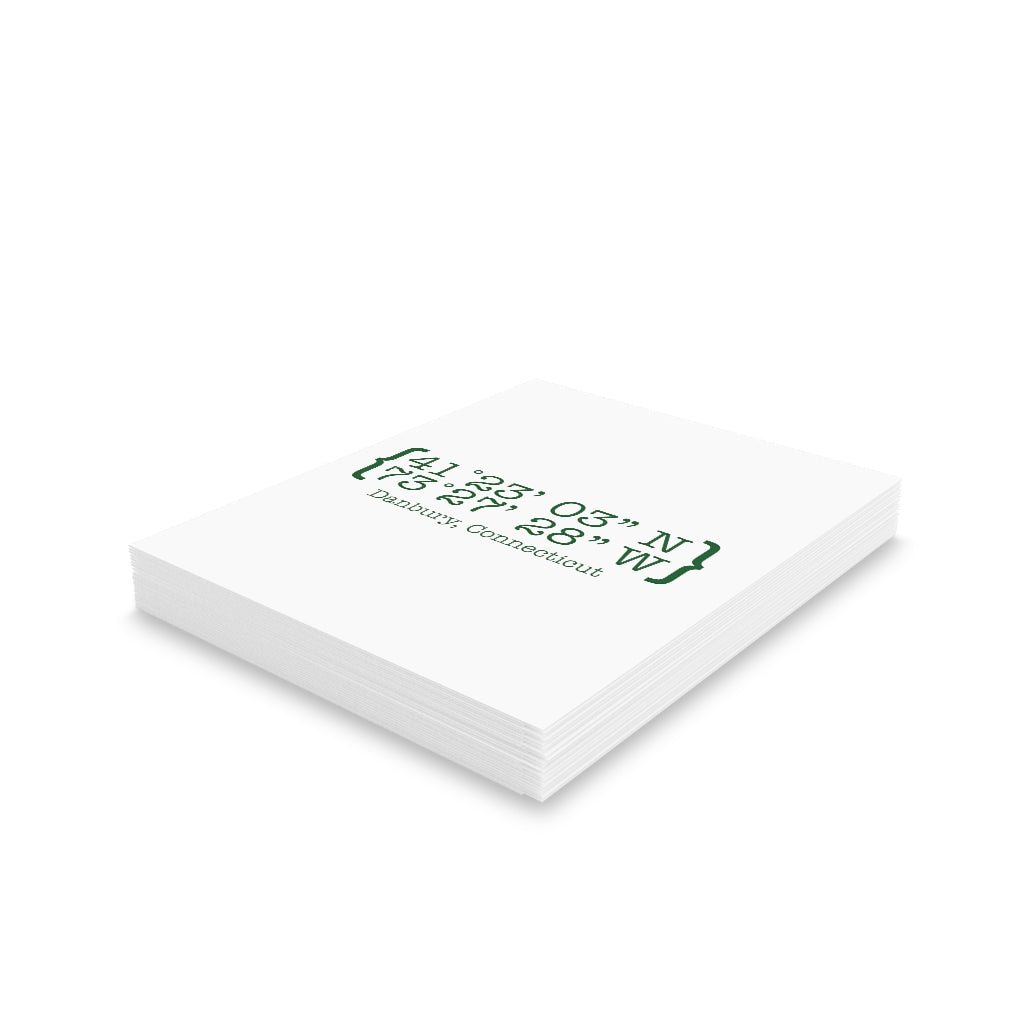 Danbury Coordinates Greeting cards (8, 16, and 24 pcs)