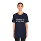 I'd Rather Be in New Haven Unisex Jersey Short Sleeve Tee