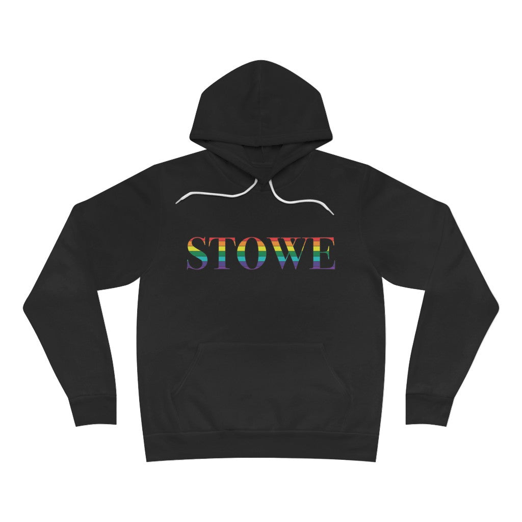 Stowe Rainbow Unisex Sponge Fleece Pullover Hoodie