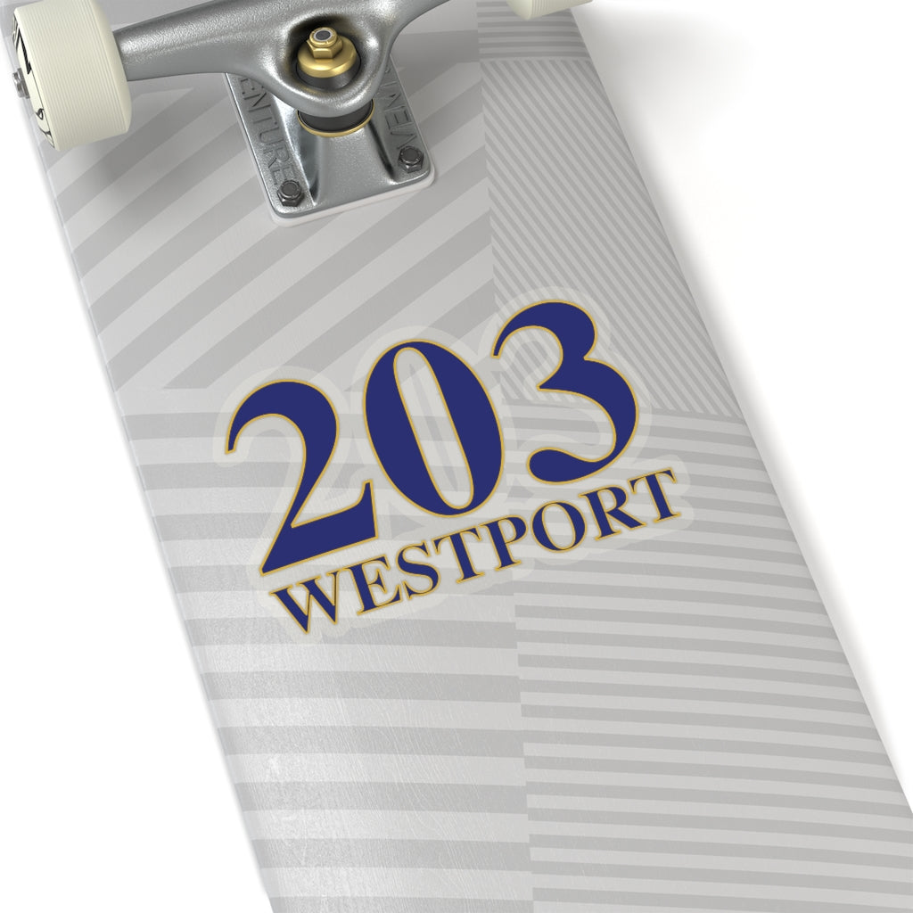 The 203 Westport Collection. Show off Westport and Connecticut at the same time. Colors were inspired by the Connecticut state flag. 