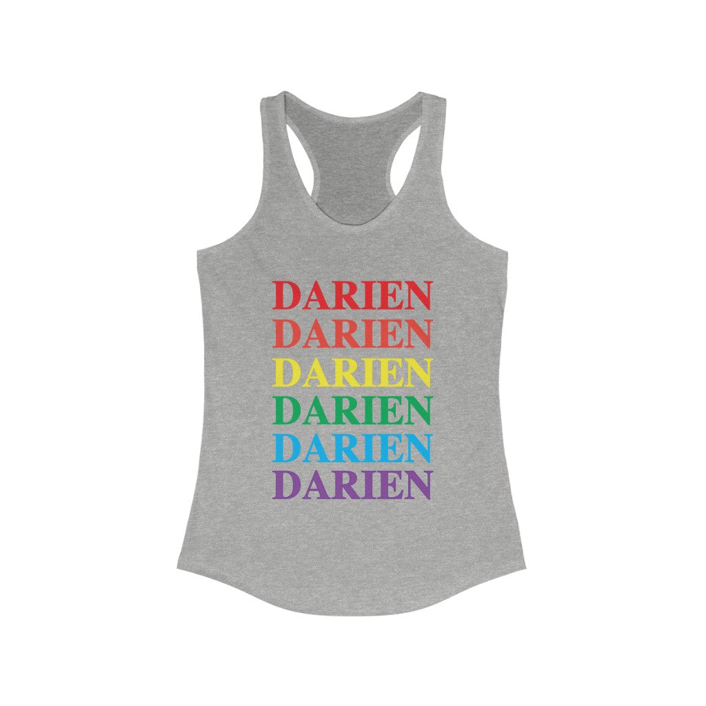 darien connecticut pride womens tank top shirt