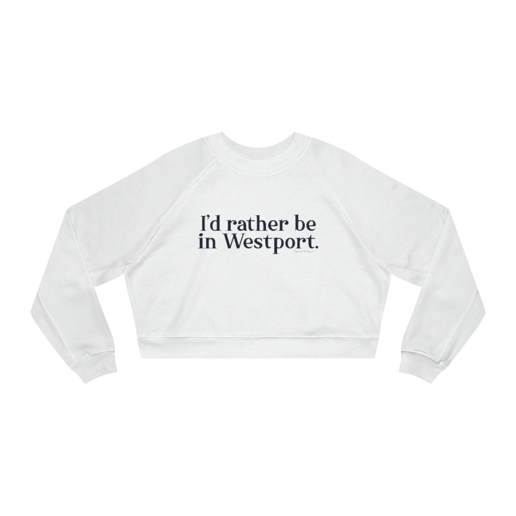 westport ct / connecticut womens sweatshirt