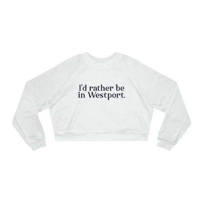 westport ct / connecticut womens sweatshirt