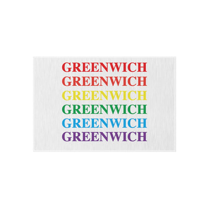 greenwich pride outdoor mat 