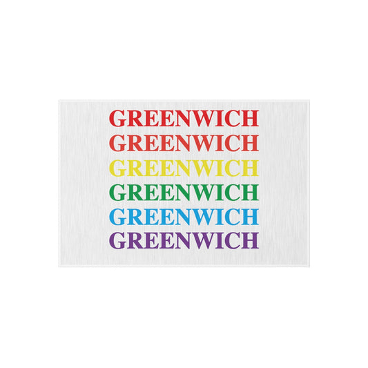 greenwich pride outdoor mat 