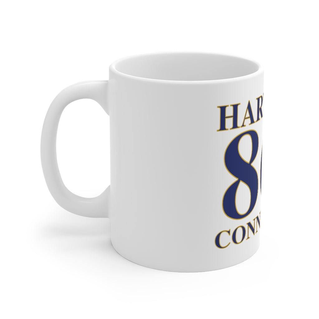 Hartford 860 Connecticut White Ceramic Mug 860 Hartford Collection. Inspired by the Connecticut flag and the 860! Show off for your pride for Connecticut and Hartford!   Proceeds of this collection go to help build Finding Connecticut’s website and brand. • Free USA shipping   Click here to go to our home page 