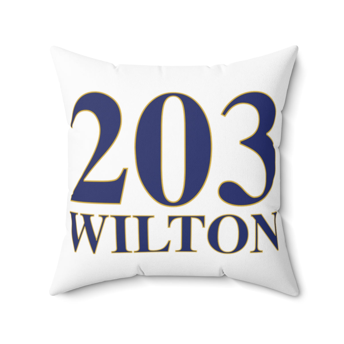 203 Wilton Spun Polyester Square Pillow