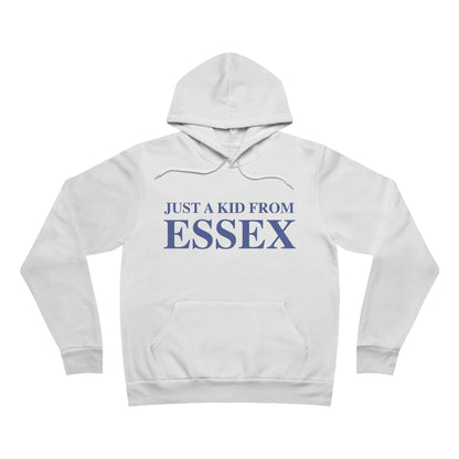 just a kid from essex hoodie, essex ct sweatshirt, home gifts and apparel 