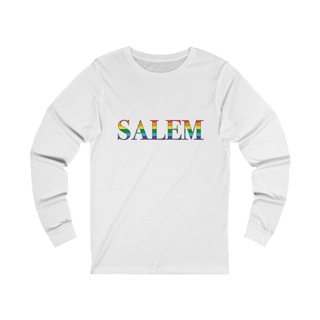 Salem Rainbow Unisex Jersey Long Sleeve Tee