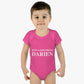 Just a kid from Darien Infant Baby Rib Bodysuit