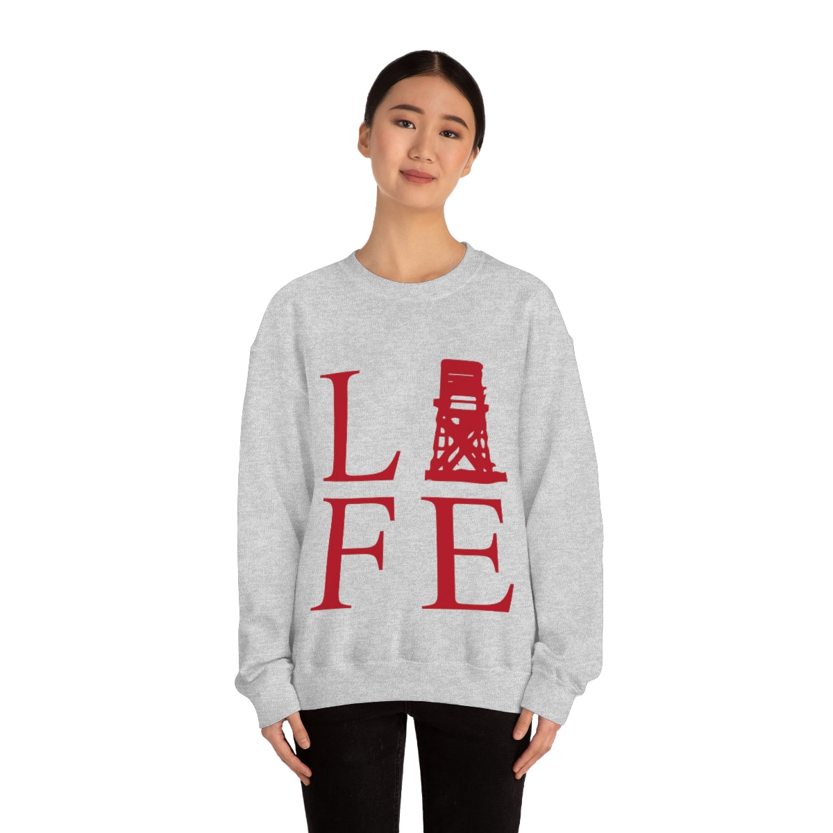 Fairfield Life (front) Unisex Heavy Blend™ Crewneck Sweatshirt