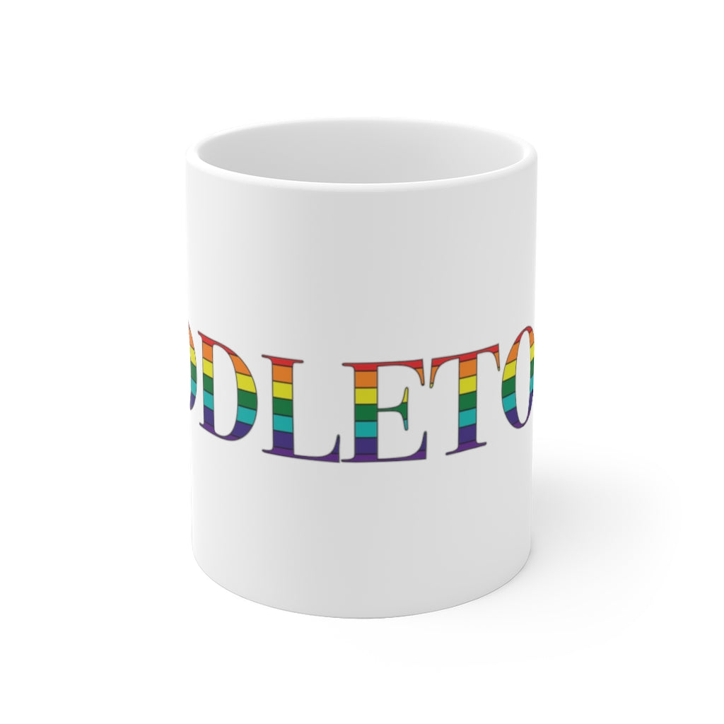 Middletown Rainbow White Ceramic Mug