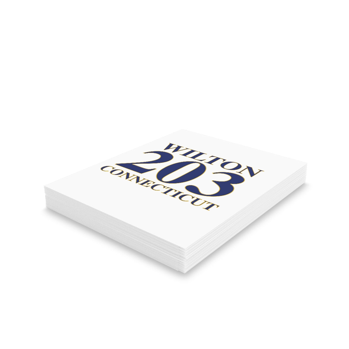 Wilton 203 Connecticut Greeting Cards (8, 16, and 24 pcs)