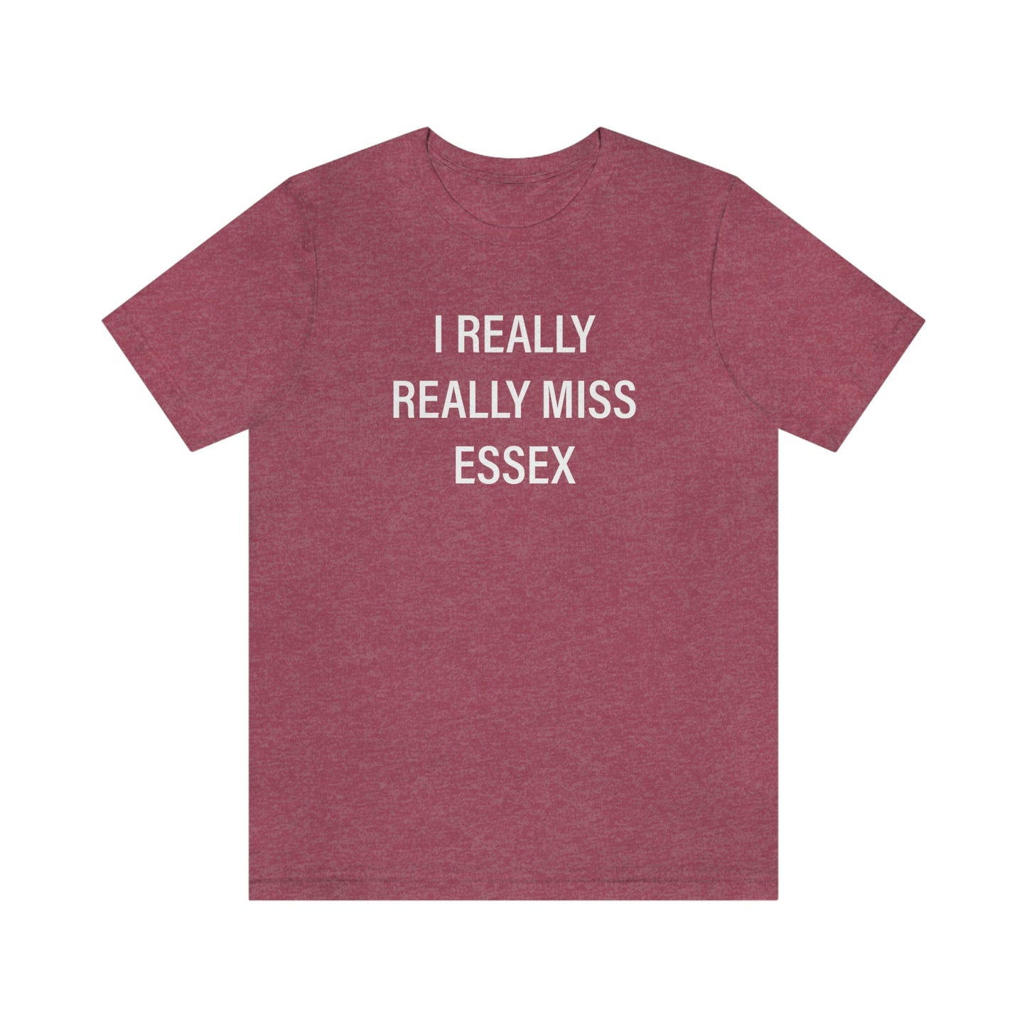 essex connecticut tee shirt, i really really miss essex 