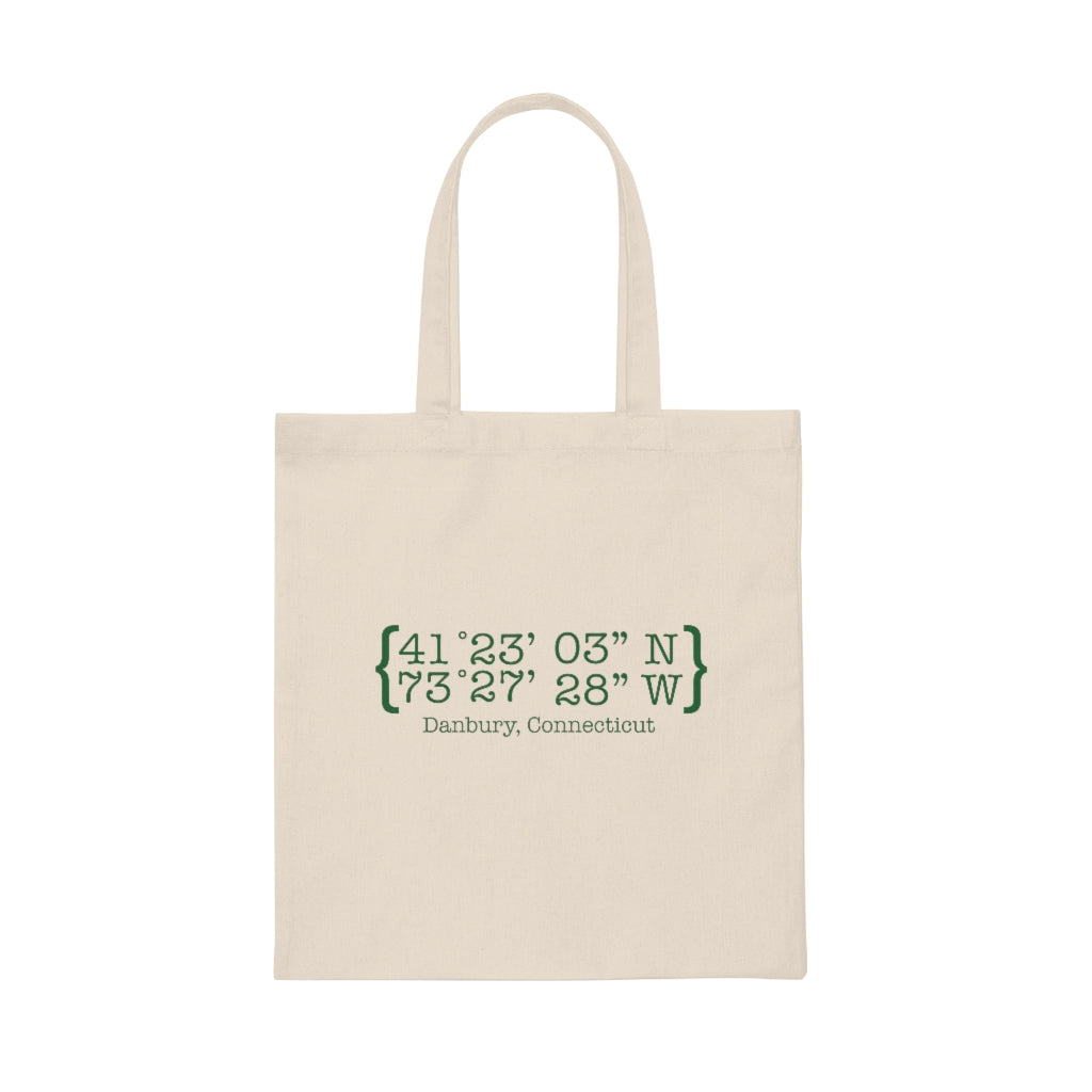 danbury ct coordinates tote bag