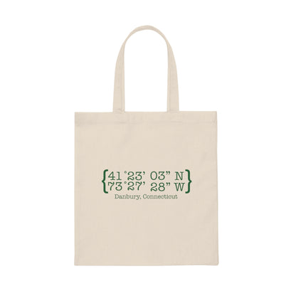 danbury ct coordinates tote bag