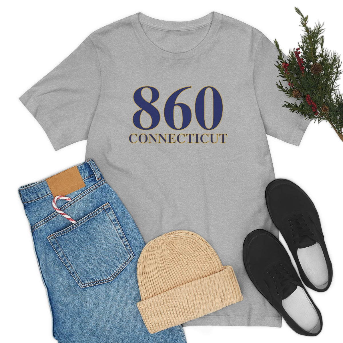 860 Connecticut Unisex Jersey Short Sleeve Tee