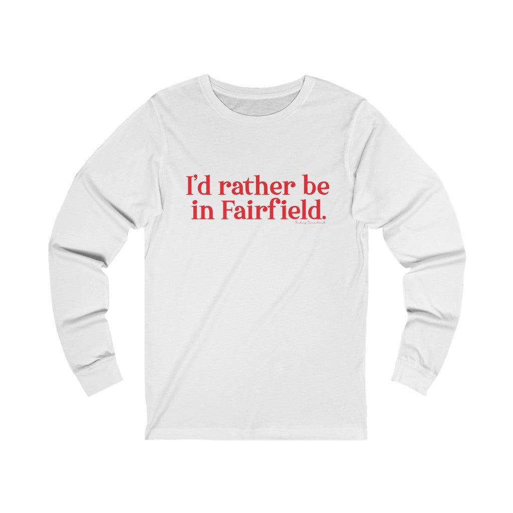 I'd rather be in Fairfield travel mug, hoodies, sweatshirts, shirts, home gifts and apparel. Unless noted proceeds go to help grow Finding Fairfield and Finding Connecticut's brand. Free shipping on all products. 