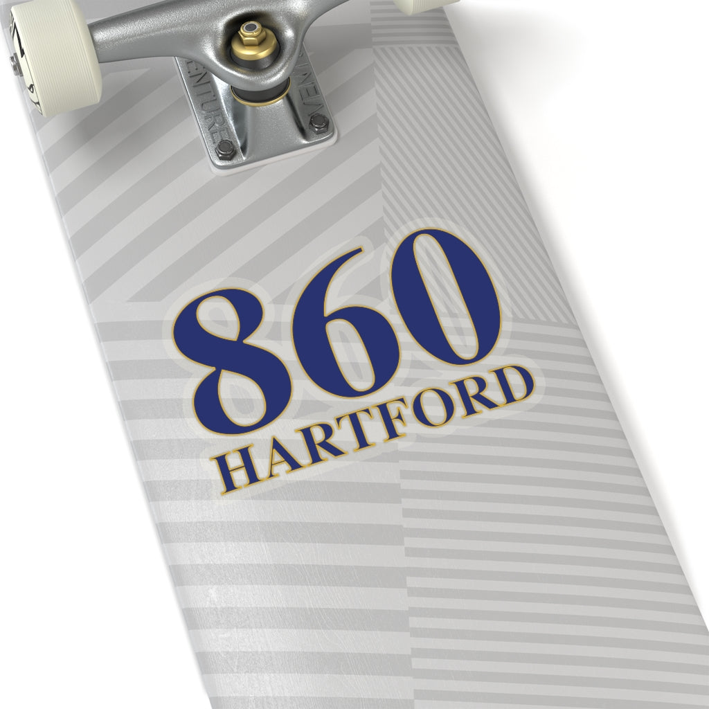 860 Hartford Kiss-Cut Stickers 860 Hartford Collection. Inspired by the Connecticut flag and the 860! Show off for your pride for Connecticut and Hartford!   Proceeds of this collection go to help build Finding Connecticut’s website and brand. • Free USA shipping   Click here to go to our home page 