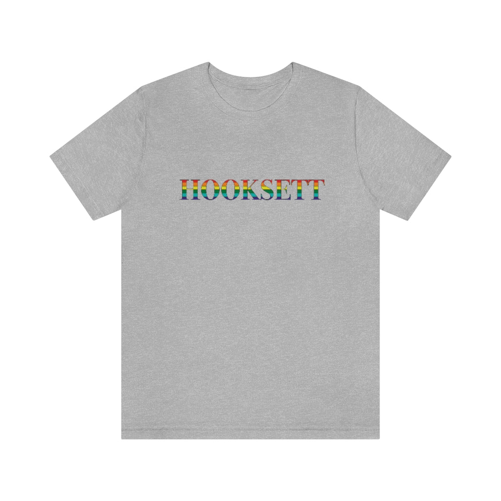 Hooksett Rainbow Unisex Jersey Short Sleeve Tee