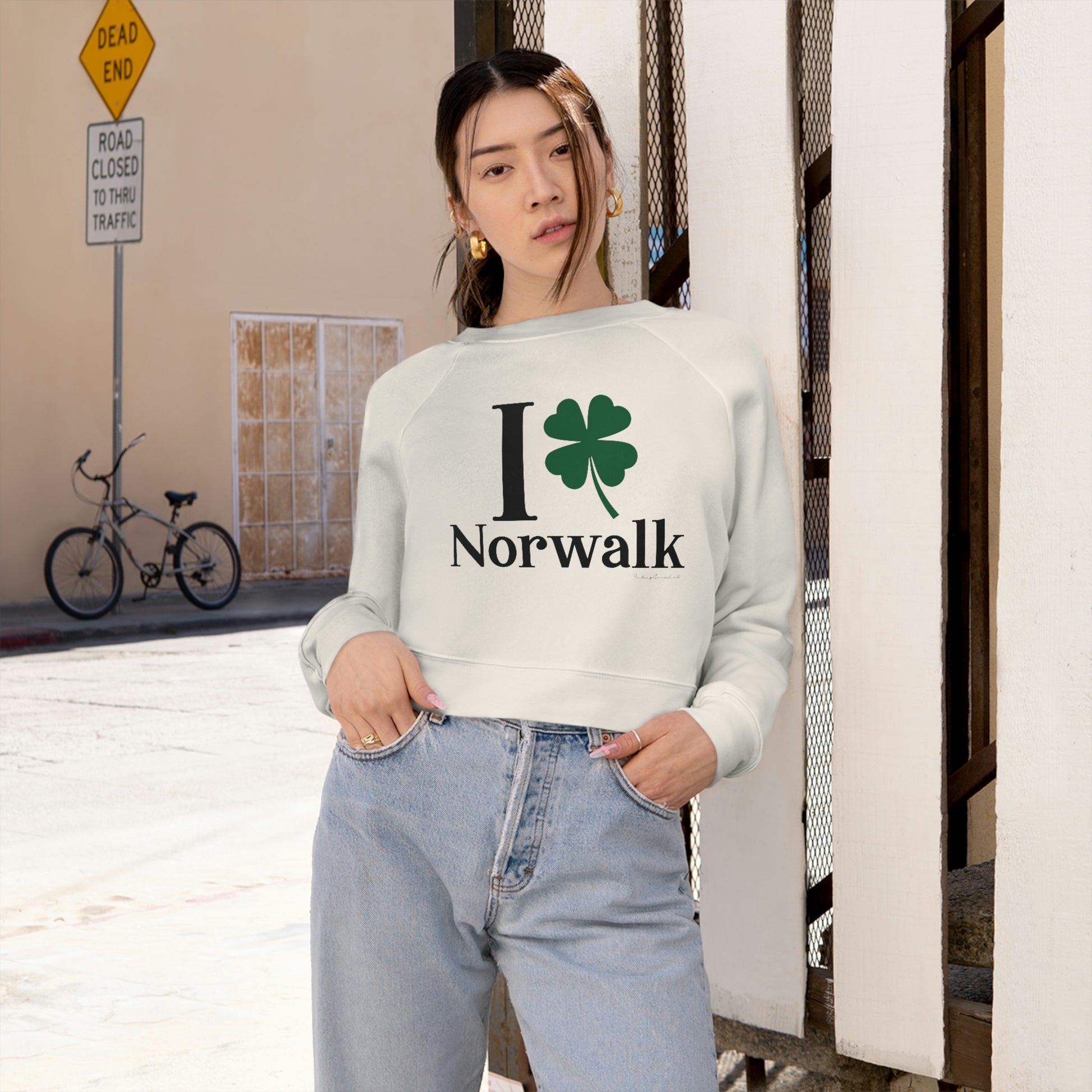 Norwalk Connecticut St. Patrick's Day shirt, I Clover Norwalk