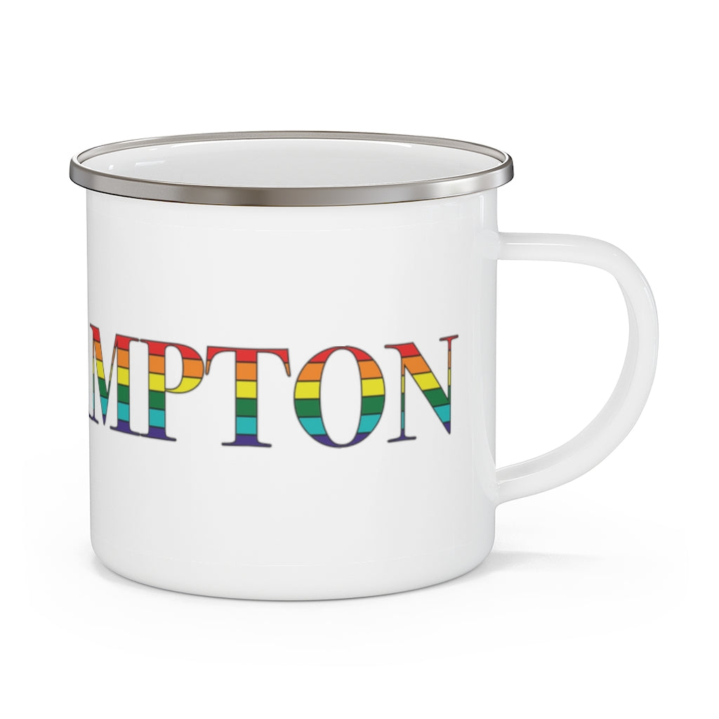 Northampton Rainbow Enamel Camping Mug