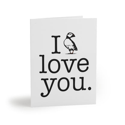 I puffin love you greeting cards