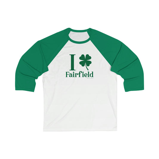 Fairfield Connecticut St. Patrick's Day shirt, I Clover Fairfield