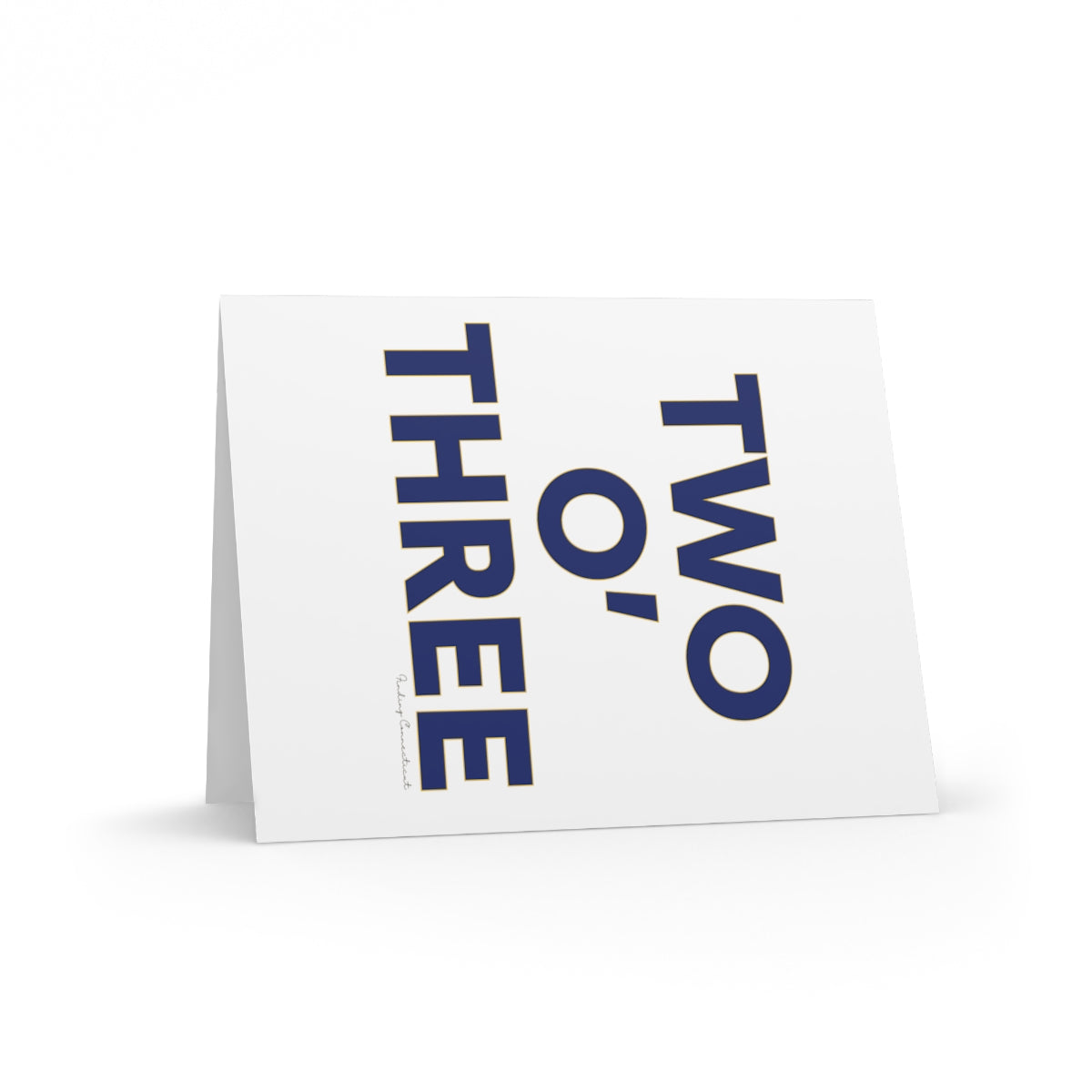 Two O' Three Greeting Cards (8, 16, and 24 pcs)