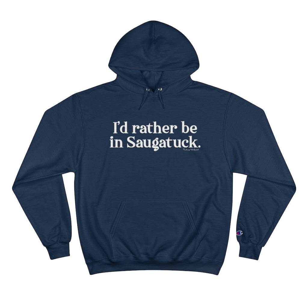 I'd rather be in Saugatuck hoodie, shirts, apparel, mugs, and gifts, Finding Westport. Finding Connecticut