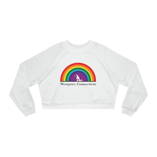 westport pride westport ct womens cropped sweatshirt