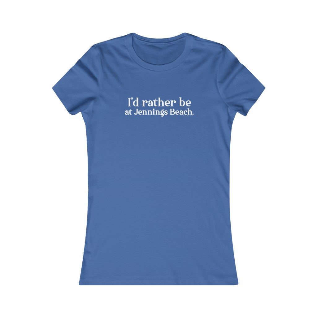 Jennings beach fairfield ct / connecticut womens tee shirt