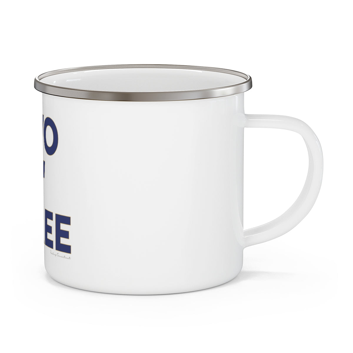 Two O' Three Enamel Camping Mug