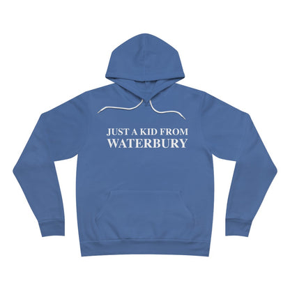 Just a kid from Waterbury Unisex Sponge Fleece Pullover Hoodie