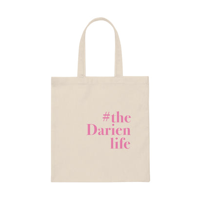 #thedarienlife darien ct tote bag