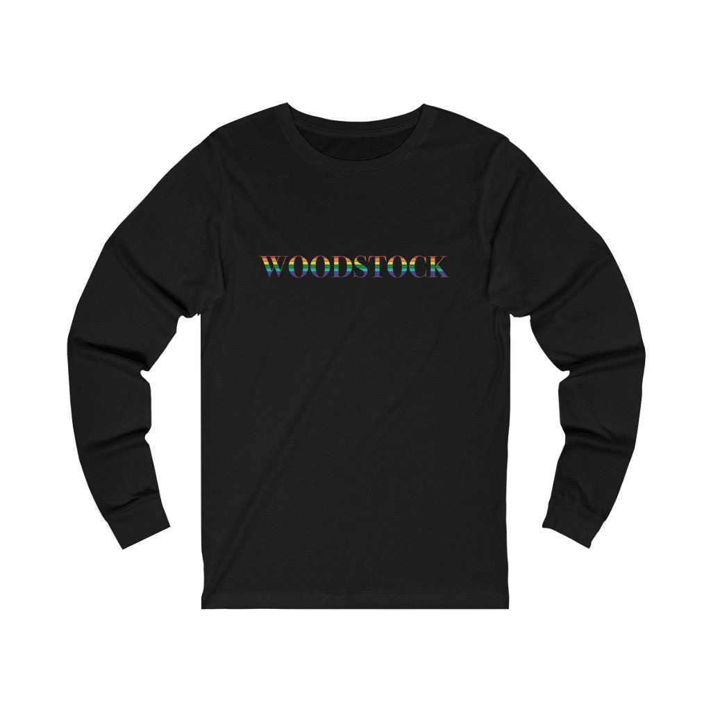 Woodstock Rainbow Unisex Jersey Long Sleeve Tee